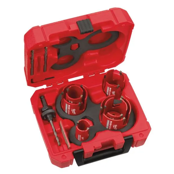 Set seghe a tazza 10 Pz - multimateriale Big Hawg