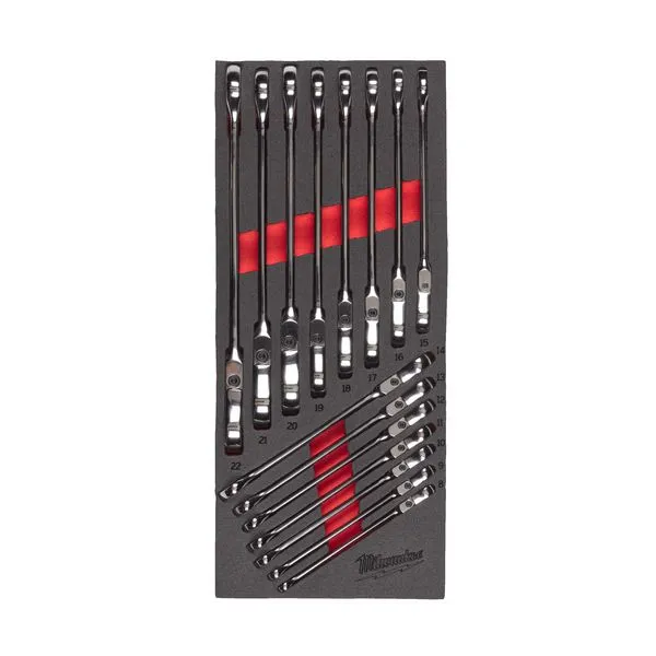 Set chiavi combinate cricchetto snodate modulo mor
