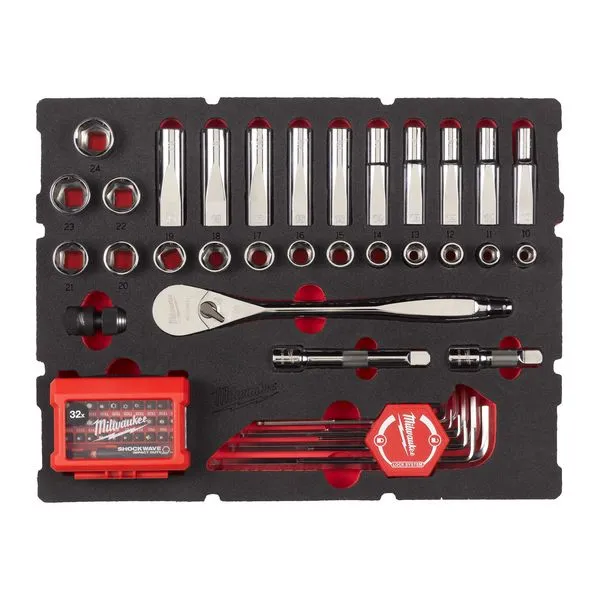 Set cricchetto e bussole 1/2 modulo morb. PACKOUT Set cricchetto e bussole 1/2 modulo morb. PACKOUT