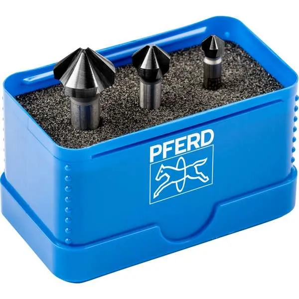 Set 3 Svasatori PFERD KES HSS DIN 335 C 90 HICOAT
