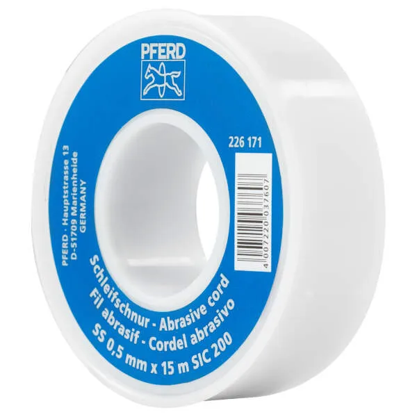 Spago abrasivo SS 0,5mm x 15m SiC 200