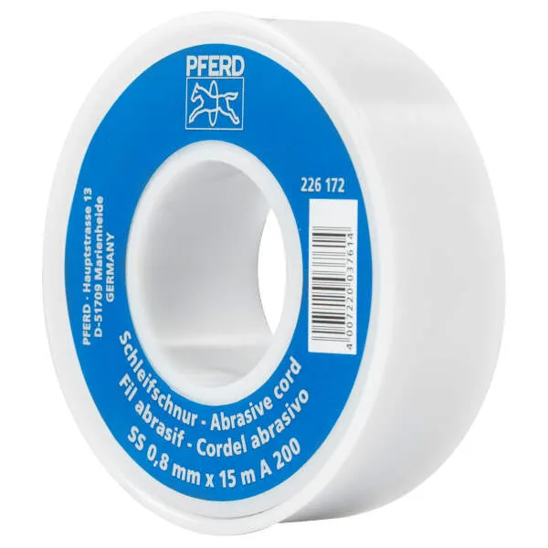 Spago abrasivo SS 0,8mm x 15m A 200