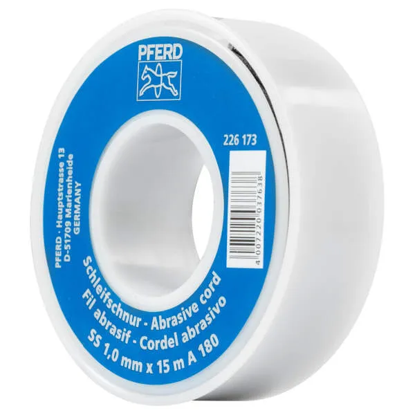 Spago abrasivo SS 1,0mm x 15m A 180