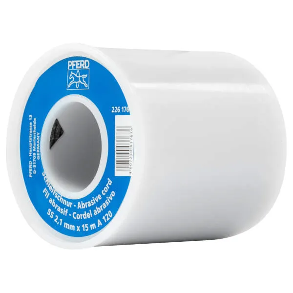 Spago abrasivo SS 2,1mm x 15m A 120