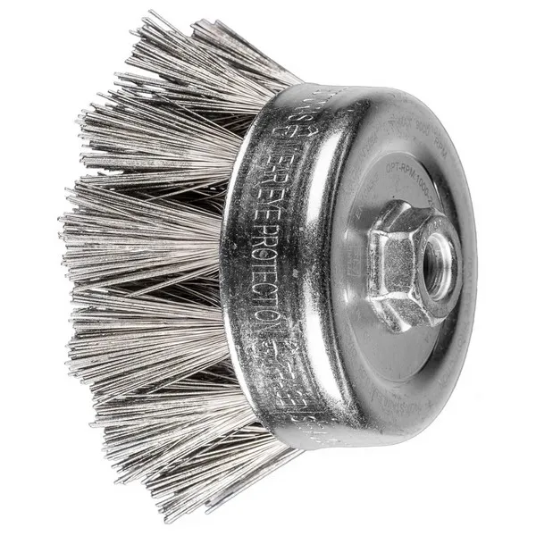 Spazzola a tazza PFERD TBG 100/M14 INOX DIA270