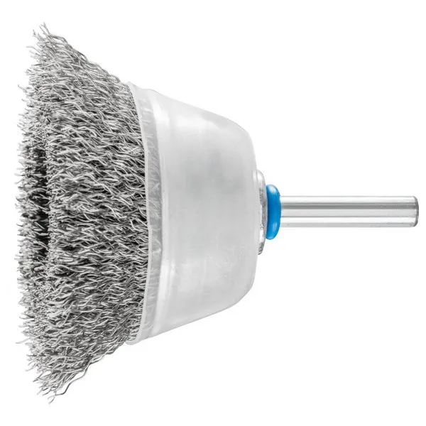 Spazzola a tazza con gambo TBU 6015/6 INOX 0,30
