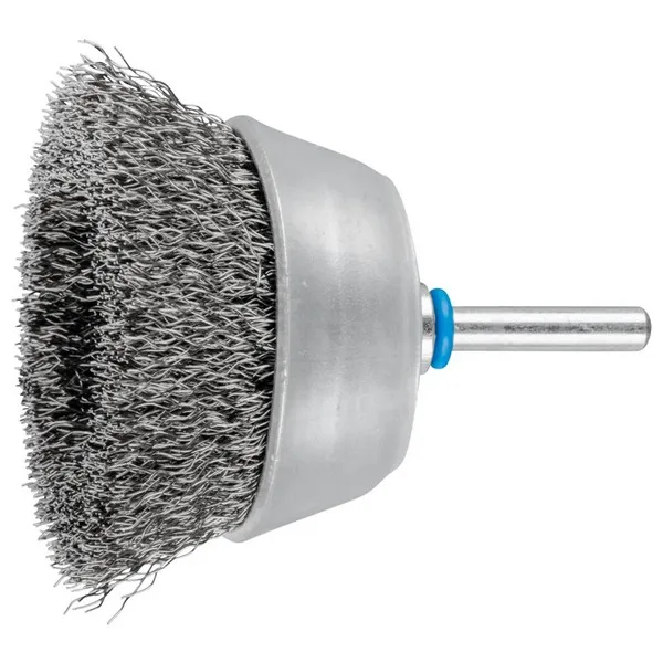 Spazzola a tazza con gambo TBU 7015/6 INOX 0,30