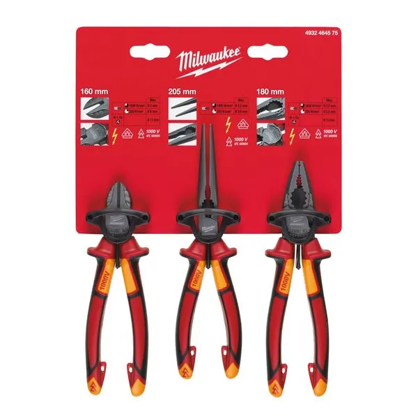 Utensili isolati set 3 pz