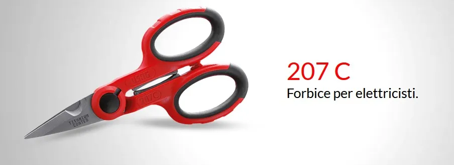 Forbici per elettricisti 207 C Forbici per elettricisti 207 C