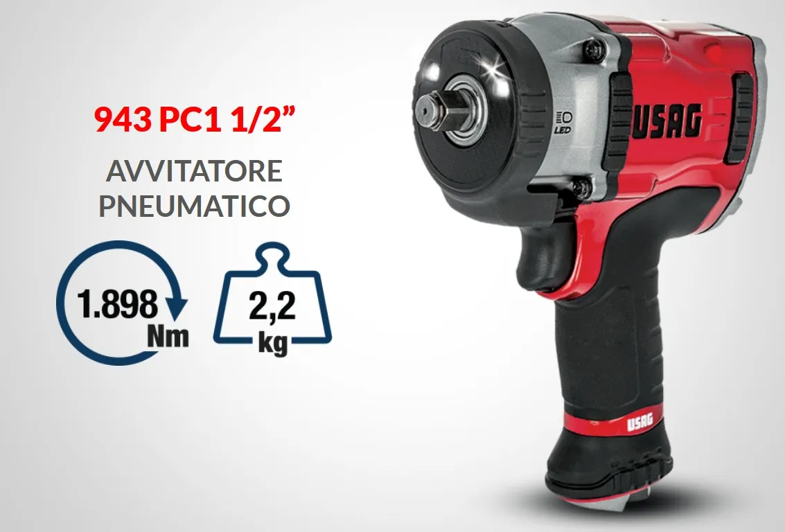 Avvitatore pneumatico 943 PC1 1/2 Avvitatore pneumatico 943
PC1 1/2