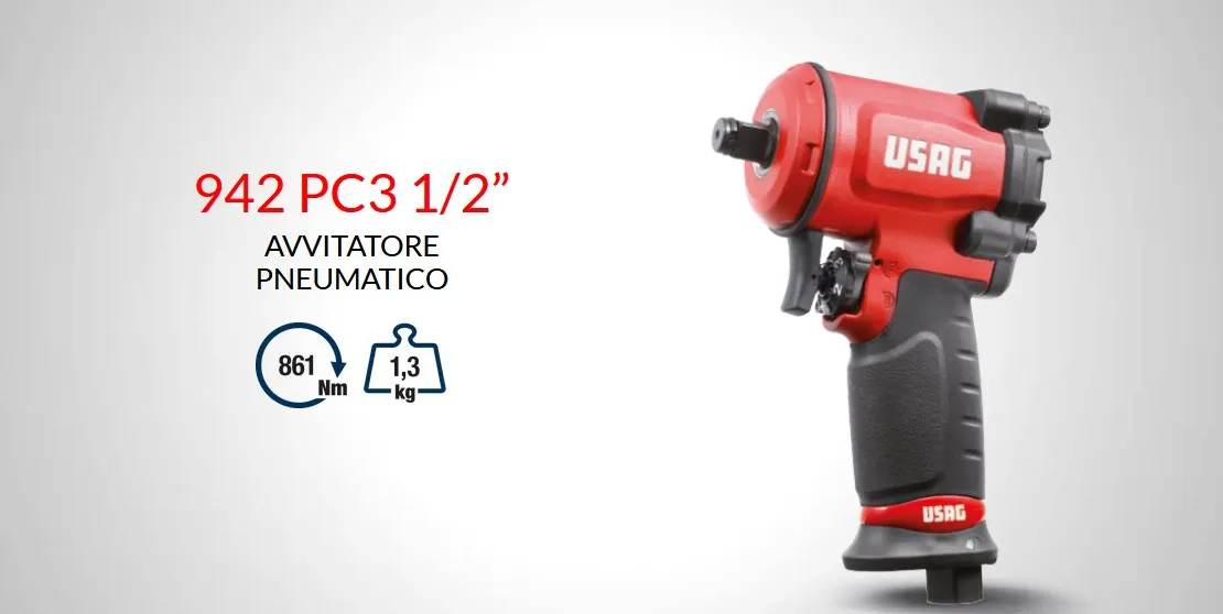 Avvitatore ad impulsi extra compatto - 942 PC3 1/2 Avvitatore ad impulsi extra compatto - 942 PC3 1/2