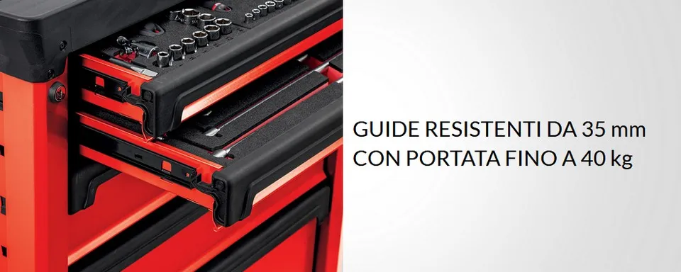 Carrello Usag Start 516 Guide resistenti 40Kg Carrello Usag Start 516 Guide resistenti 40Kg