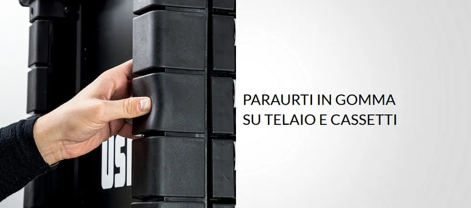 Carrello Usag Racing 519 Paraurti in gomma Carrello Usag Racing 519 Paraurti in gomma