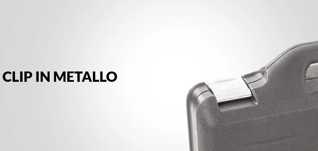 Clip in metallo valigette Usag Clip in metallo valigette Usag