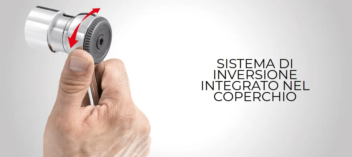 Sistema di inversione integrato nel coperchio