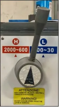 Fervi T075I Leva regolazione velocità Fervi T075I Leva regolazione velocità