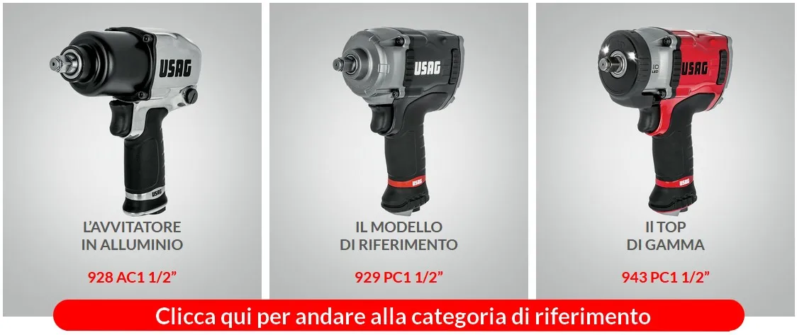 Gamma avvitatori pneumatici
