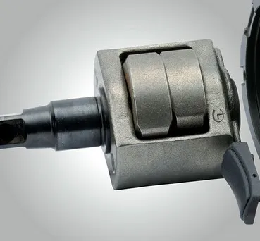 Meccanismo a doppio martello per vibrazioni ridotte Meccanismo a doppio martello per vibrazioni ridotte