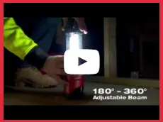 Milwaukee© LED TRUEVIEW Lantern FloodLightS