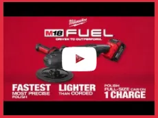 Milwaukee® M18 FUEL 7'' Variable Speed Polisher