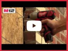 Milwaukee® Powertools M12 Next Gen 1/4 Sub Compact Hex Impact Driver