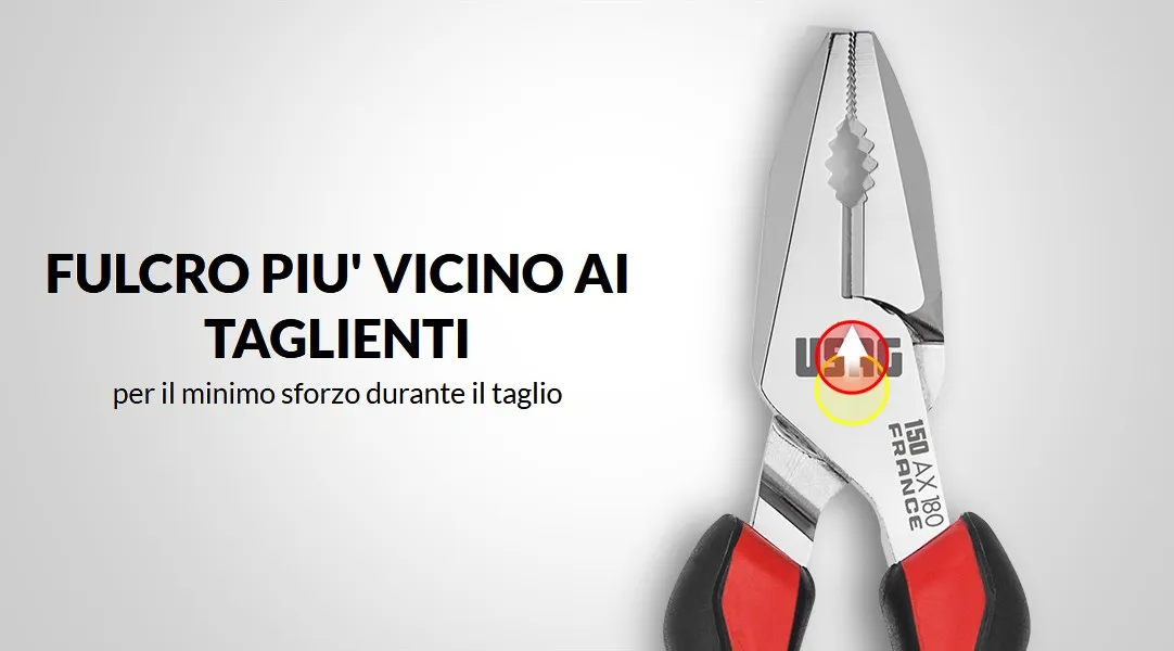 Fulcro pi vicino ai taglienti