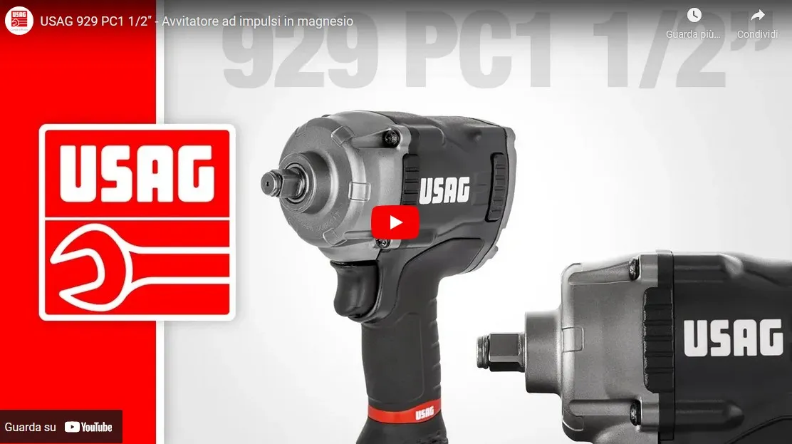USAG 929 PC1 1/2 - Avvitatore ad impulsi in magnesio