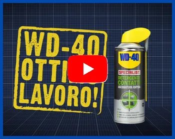 Utilizzi WD40 Specialist - Detergente per contatti